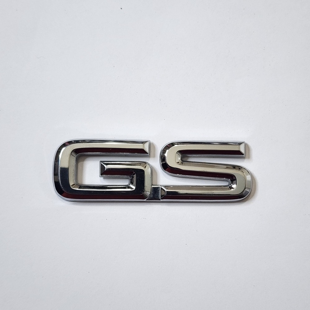 98 99 00 01 02 03 04 05 LEXUS GS GS300 GS400 GS430 REAR EMBLEM BADGE LOGO OEM A7